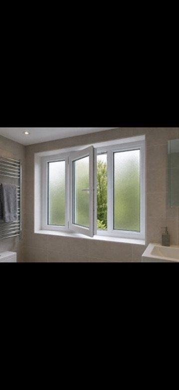 UPVC bathroom window serviced by FHH Property Services